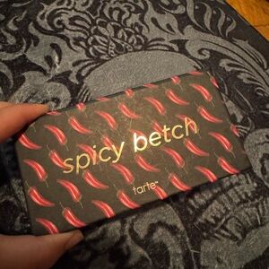 Tarte Spicy Betch Eyeshadow Palette - Black and Red